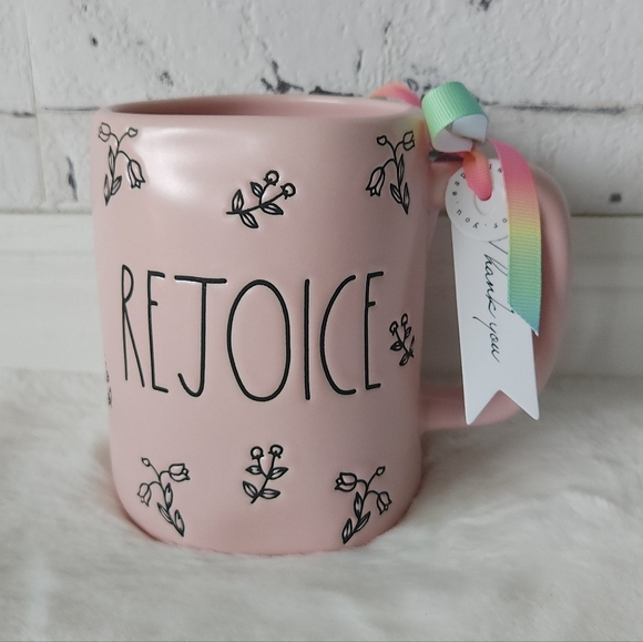 Rae Dunn Rejoice Mug - Picture 4 of 4